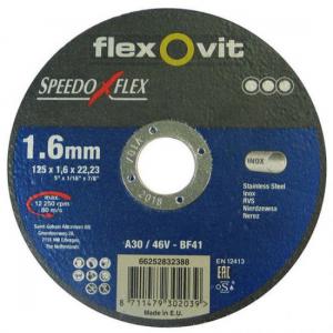 SpeedoFlex vágókorong fém - inox 125 x 1,6 mm