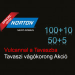 Norton Vulcan vágókorong 230x1,9mm fém-inox 50+5
