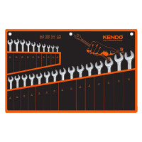 Csillag-villáskulcs készlet 25r. 6-32mm KENDO