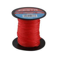 Kőműves zsinór  50mx1,7mm piros fonott PE Festa