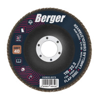 Lamellás csiszoló 115mm P 40 Berger