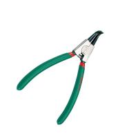 Seegergyűrű fogó 130mm külső-hajlított HANS