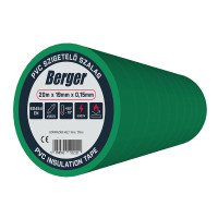 Szigetelőszalag zöld 20mx19mmx0,15mm