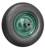 Talicska kerék TÖMÖR fém felnis golyós 4-8" 20/135mm