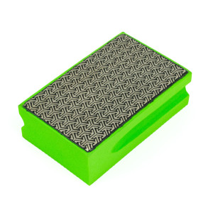 Csiszolószivacs gyémántszemcsés P200D 55x90x25 Berger