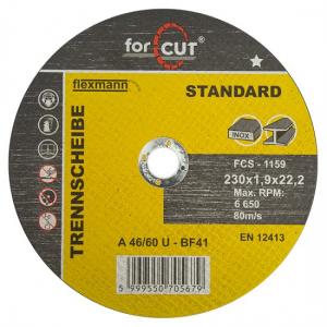 ForCut vágókorong fém - inox 230x1,9mm Standard