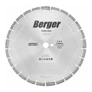 Gyémánt vágókorong 450x25,4mm Berger Aszfalt