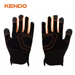 Szerelőkesztyű nubuk bőr 10" /XL méret  KENDO