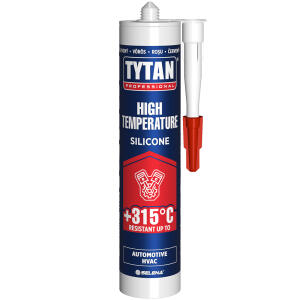 TYTAN hőálló szilikon fekete 280ml