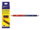 BLEISPITZ duo-marker 175mm kék-piros ceruza 12 db/csomag