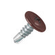 Önfúró laposfejű csavar (Opel csavar) 4,2x16  RAL3009 (oxidvörös)